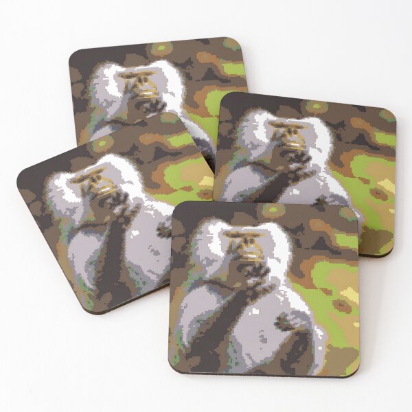 Item preview, Baboon Pixel Art designed and sold by ArtParadox.