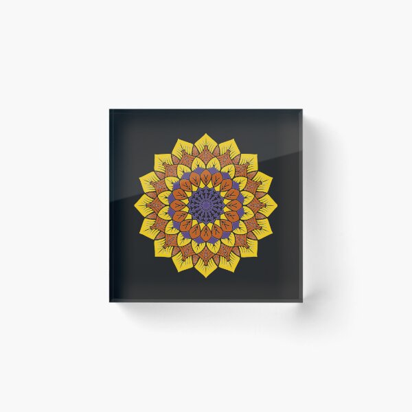 Item preview, Joyeux Diwali - conception de fleurs colorées designed and sold by FalguniShankar.