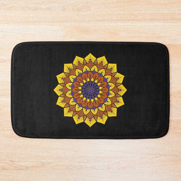 Item preview, Joyeux Diwali - conception de fleurs colorées designed and sold by FalguniShankar.