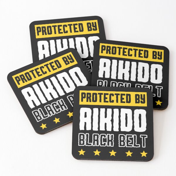 Item preview, Protected by Aikido Black Belt designed and sold by 9N20.