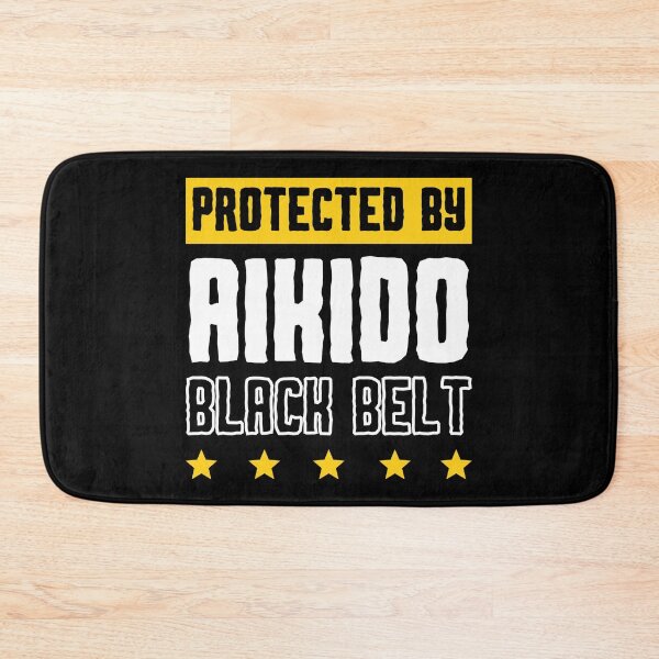 Item preview, Protected by Aikido Black Belt designed and sold by 9N20.