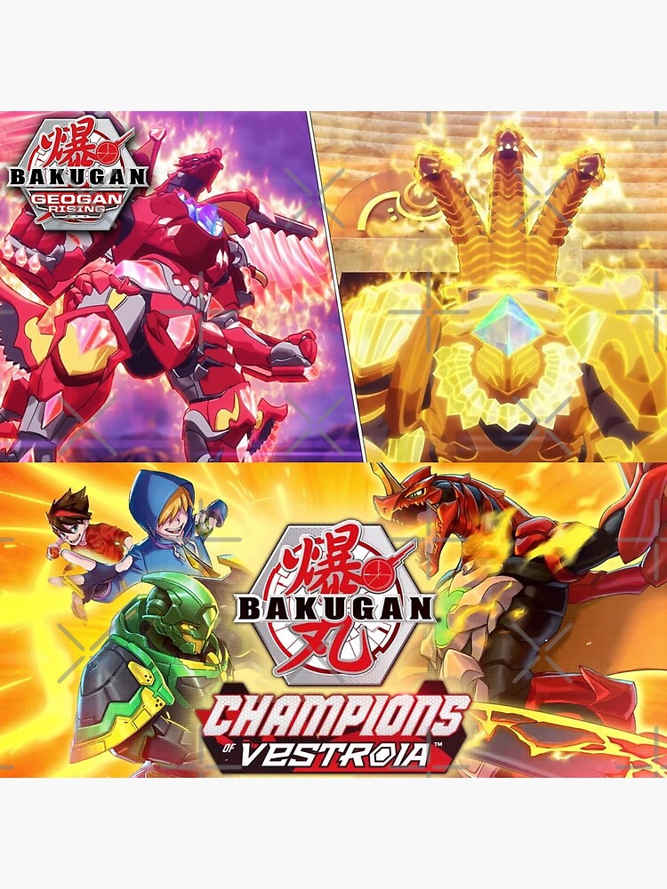 Bakugan Poster Battle Action RARE Hot 24x36 for sale online