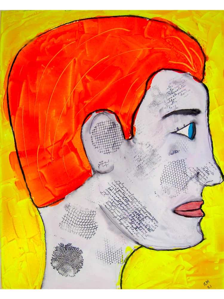 Thumbnail 7 of 7, Oversized T-Shirt, Kurt designed and sold by RandaRubyRed.