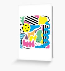 Abstract Greeting Card