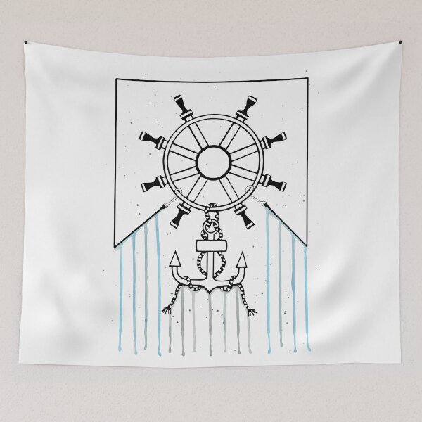Item preview, Steering Helm and Anchor designed and sold by ImportAutumn.