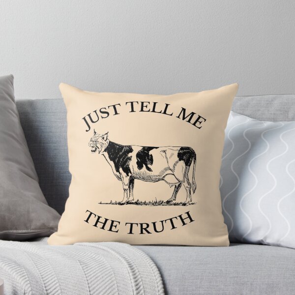 Item preview, Cow Body With Tiger Head - Just Tell Me The Truth, Sarcastic Quotes designed and sold by kcaandwu.