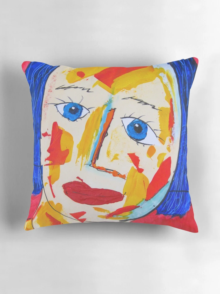 Thumbnail 3 of 4, Pillow, Lisa Ellen designed and sold by RandaRubyRed.