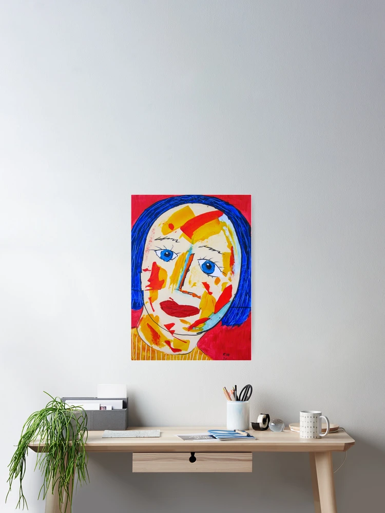 Imagen 2 de 3, Póster con la obra Lisa Elena, diseñada y vendida por RandaRubyRed.