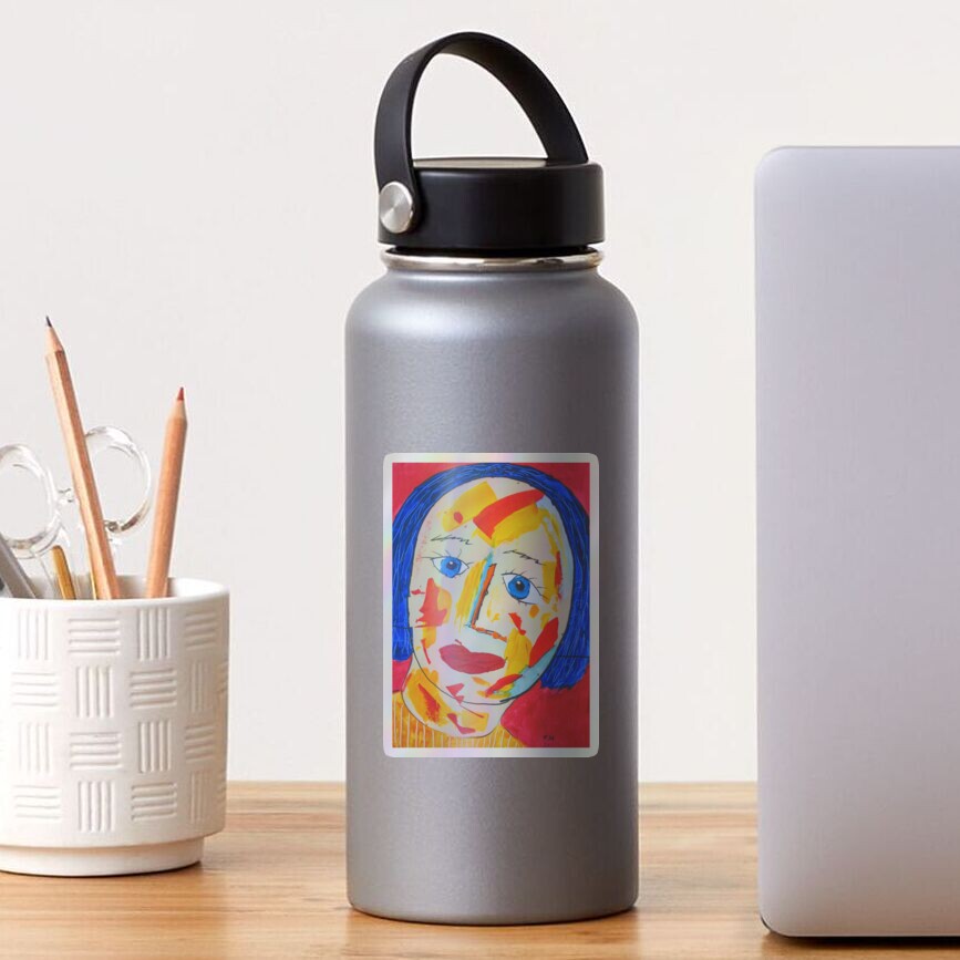 Aperçu de l'œuvre Sticker holographique créée et vendue par RandaRubyRed.