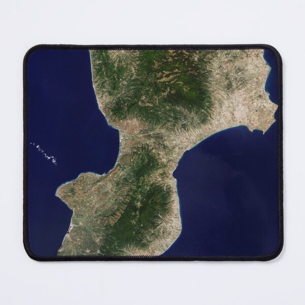 Item preview, Calabria, Italy from space designed and sold by Raureif.