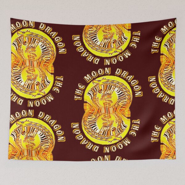 Item preview, THE MOON DRAGON -COOL UNIQUE GRAPHIC DESIGN  designed and sold by RJ-LORD.