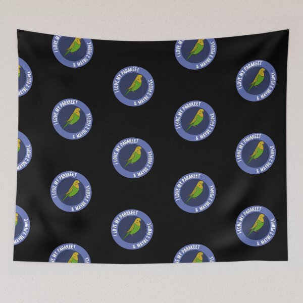 Item preview, I love my Parakeet and Maybe 2 People designed and sold by Peter Stawicki.