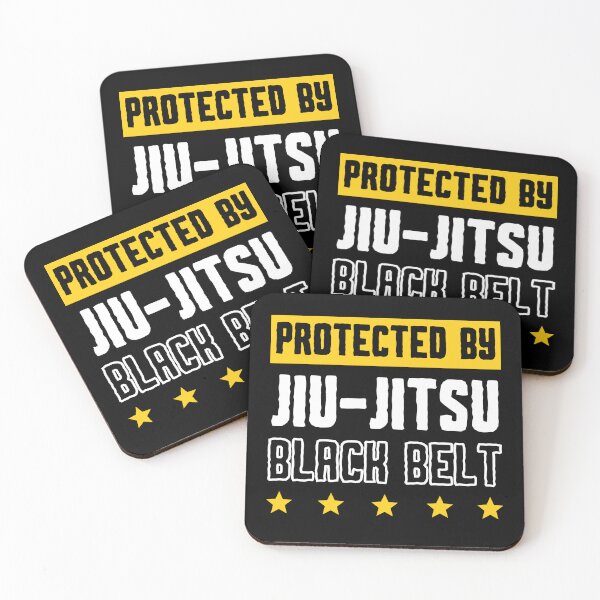 Item preview, Protected by Jiu-Jitsu Black Belt designed and sold by 9N20.