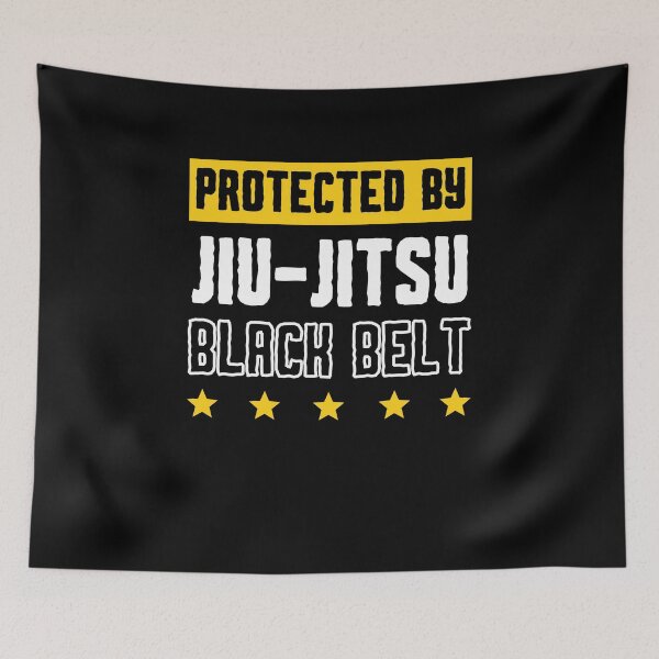 Item preview, Protected by Jiu-Jitsu Black Belt designed and sold by 9N20.