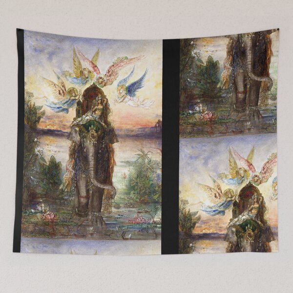 Item preview, The Sacred Elephant - Gustave Moreau-JIix6 designed and sold by Haynes Mast.