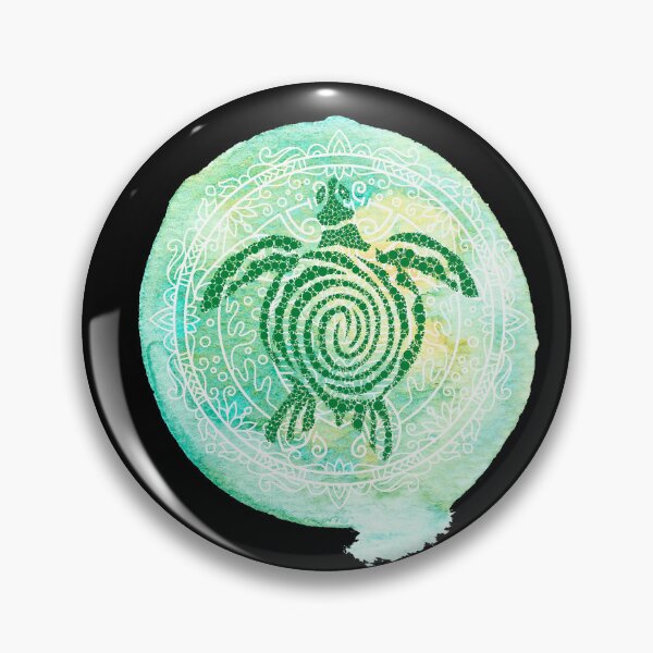 Item preview, Green Turtle Mandala designed and sold by foxcreative.