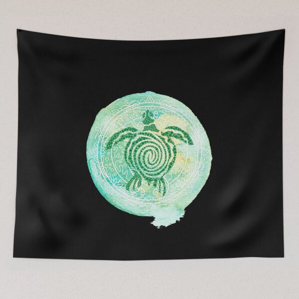 Item preview, Green Turtle Mandala designed and sold by foxcreative.