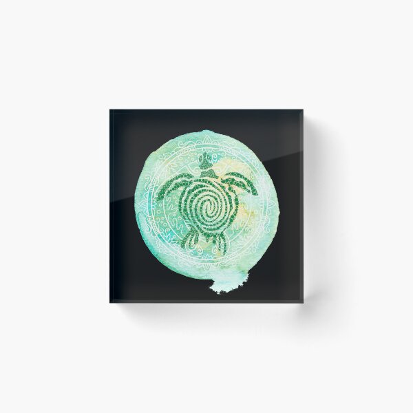 Item preview, Green Turtle Mandala designed and sold by foxcreative.