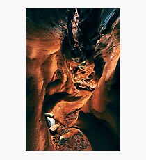 Spooky Slot Canyon Photographic Print