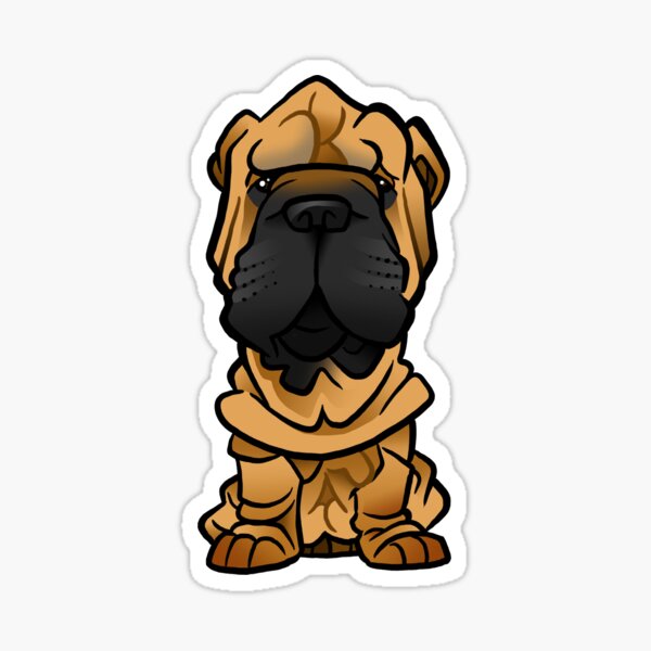 Shar Pei Sticker