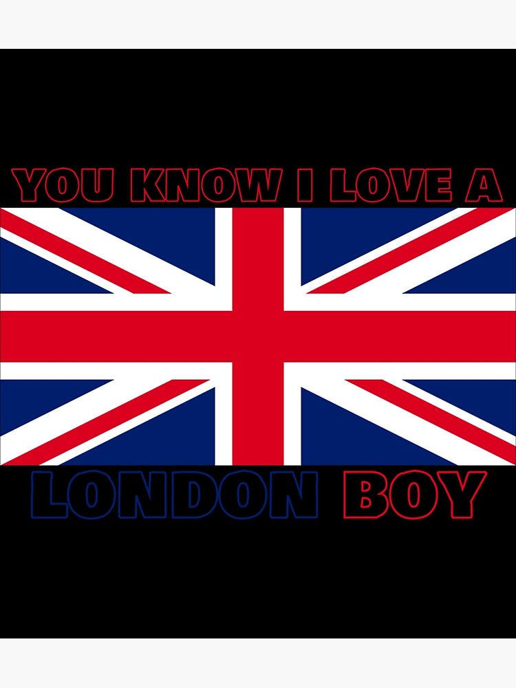 "The London Boy Sticker" Poster for Sale by pachecocos Redbubble