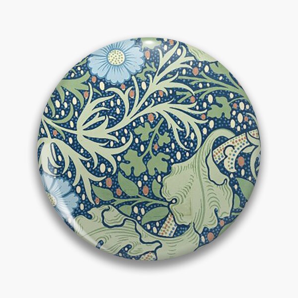 Item preview, William Morris Seaweed pattern, Victorian ,Blue , Green, Floral , Leaves, Art Nouveau, vintage, wallpaper, Morris, arts and crafts, ,William Morris artist,  textile pattern, designed and sold by Tamas Das.