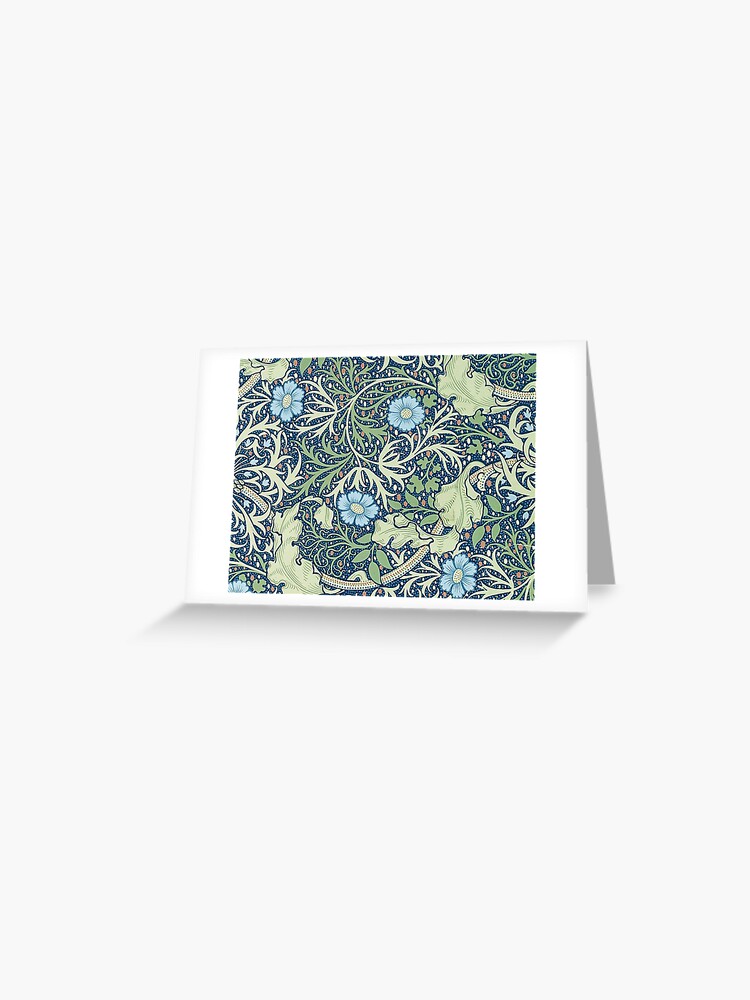 Pimpernel Blue by William Morris Art Print by Art Archive