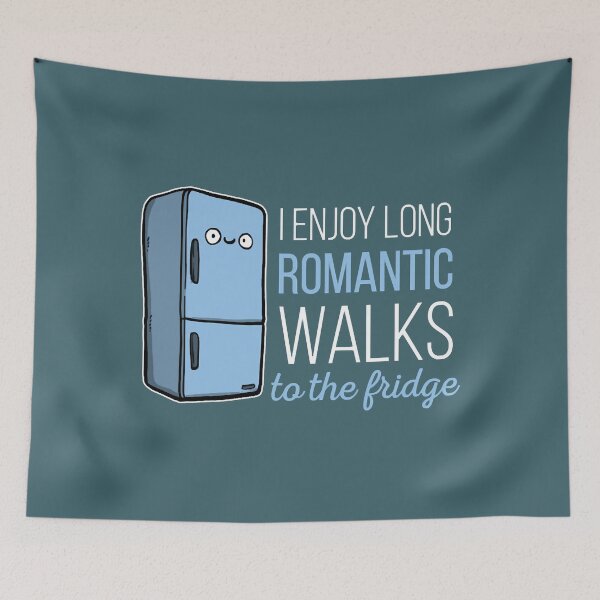 Item preview, Fridge -I enjoy long romantic walks. To the fridge designed and sold by UchiaSui.