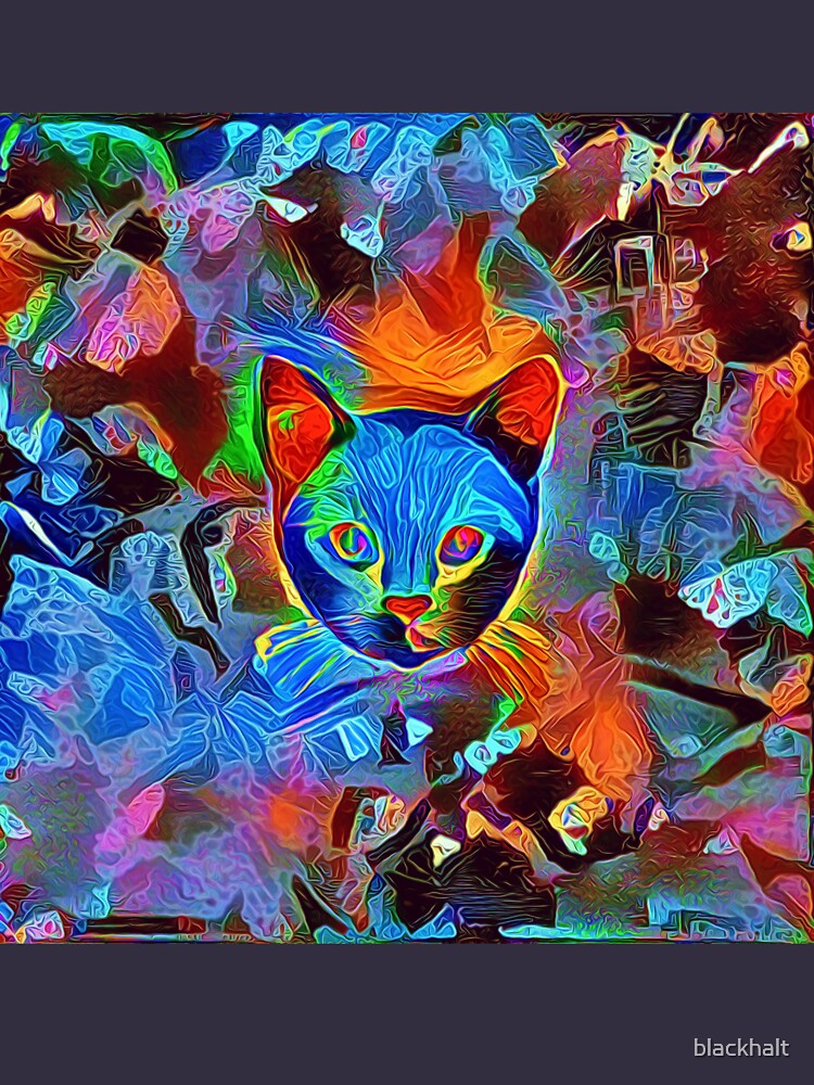 Black cat by blackhalt