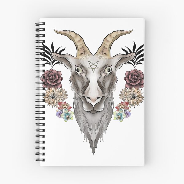 Item preview, Baphomet with flowers designed and sold by M. Stringer.