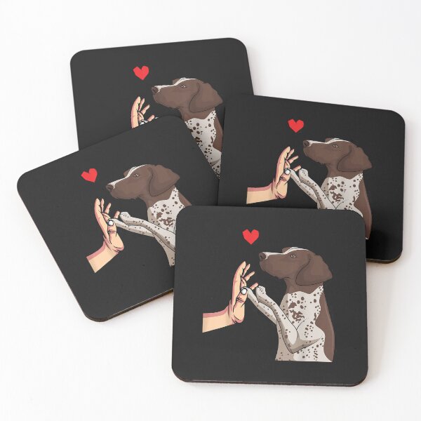 Item preview, German Shorthaired Pointer Love GSP Dog Mom Girls Women designed and sold by StewartMathis.