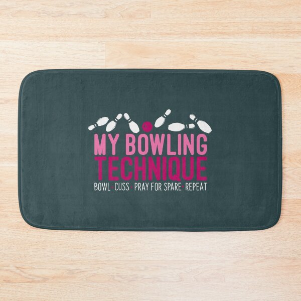 Item preview, Funny Bowling Bowler - My Bowling Technique designed and sold by UchiaSui.