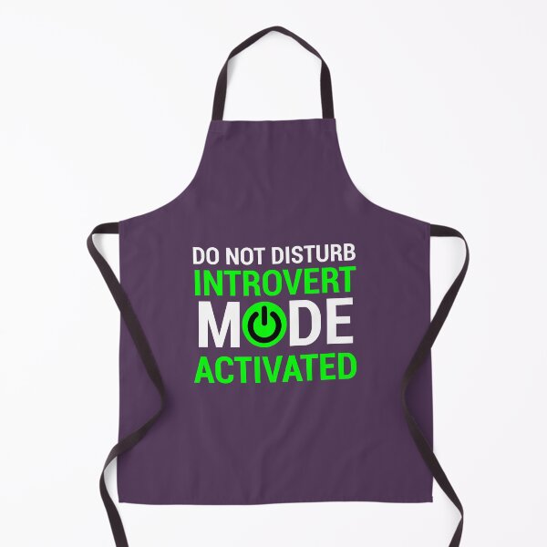 Item preview, Funny Do Not Disturb Introvert Mode designed and sold by UchiaSui.