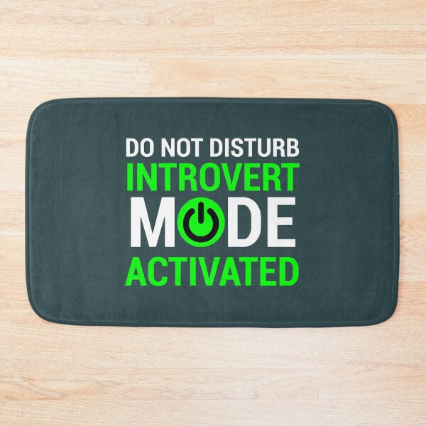 Item preview, Funny Do Not Disturb Introvert Mode designed and sold by UchiaSui.