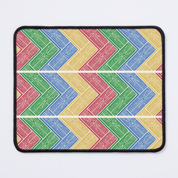 Item preview, Korea Traditional Art Design Abstract Authentic Motifs Rainbow colors designed and sold by OakTreeDesign.