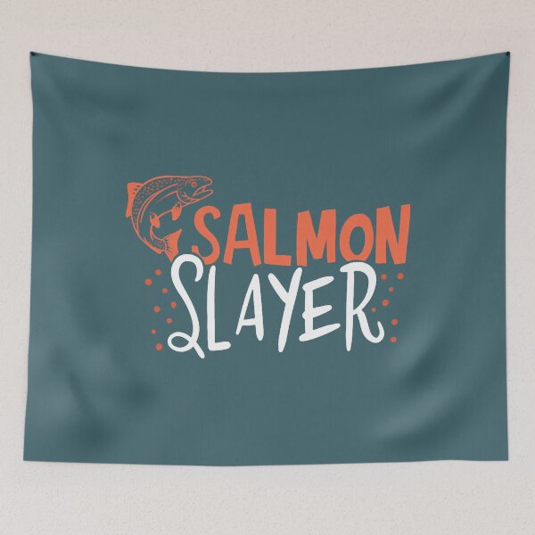 Item preview, FUNNY SALMON FISHING Salmon designed and sold by UchiaSui.