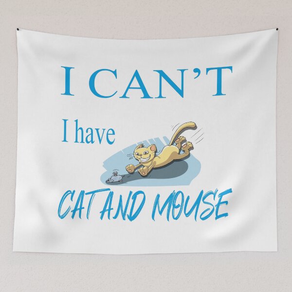 Item preview, I can't, i have cat and mouse designed and sold by FoxinhoSoumaila.