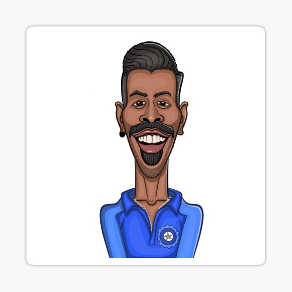 Hardik Pandya cartoon Hardik Pandya cartoon