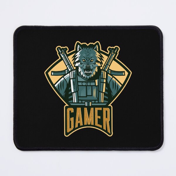 Item preview, Gamer with Shooter Wolf designed and sold by PRIVARSHU.