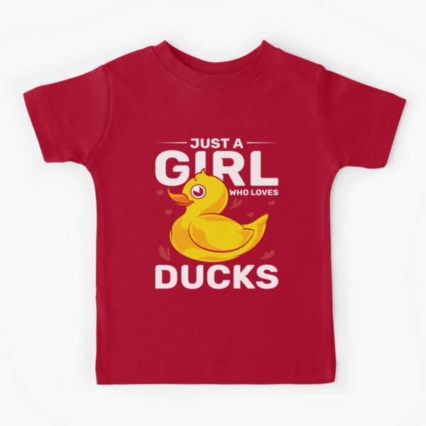 ★SHALOM★ Girls Duck In Trouble Tee Amazon.com: Womens Duck Shirt. Just A Girl Who Loves Ducks V