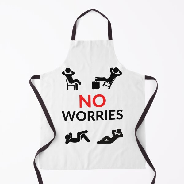 Item preview, NO WORRIES designed and sold by RobbiesMusic.