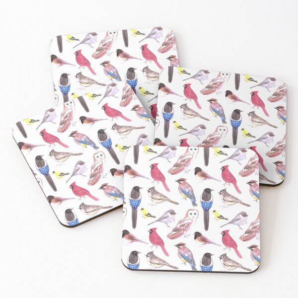 Item preview, Wild birds in watercolor: bird watchers, bird lovers, birds in nature designed and sold by Becky Hunter.