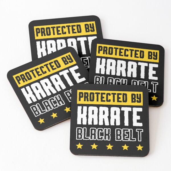 Item preview, Protected by Karate Black Belt designed and sold by 9N20.