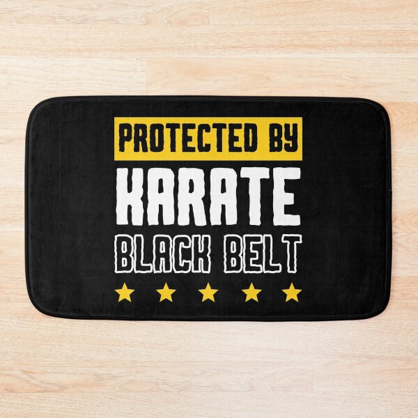 Item preview, Protected by Karate Black Belt designed and sold by 9N20.