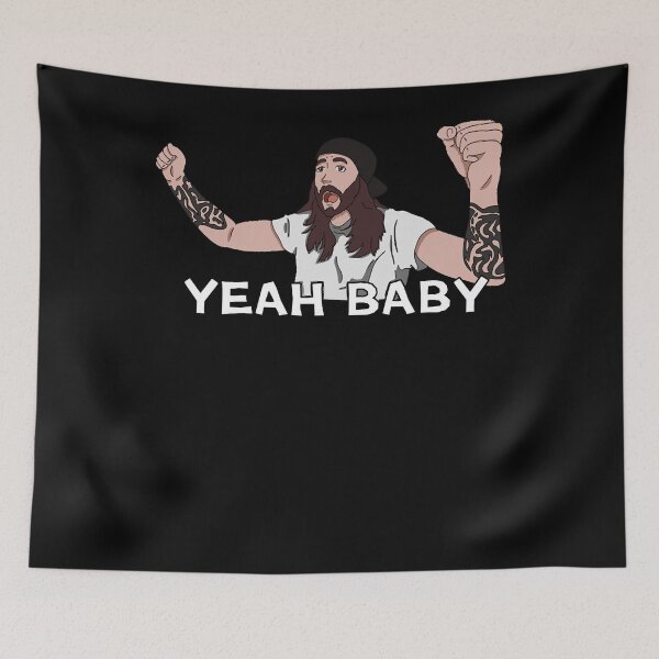 Item preview, YEAH BABY (also available for clothing not just stickers) designed and sold by PinchosVoitiero.