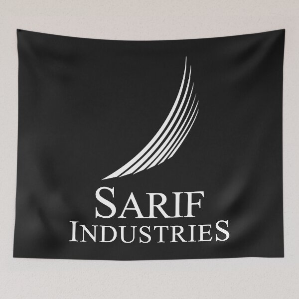 Item preview, Sarif industries logo (white) classic t shirt designed and sold by sulimann9079.