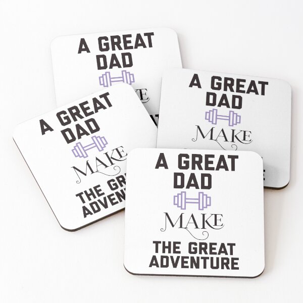Item preview, A Great Dad Make The Great Adventure designed and sold by ZubiyaArt.