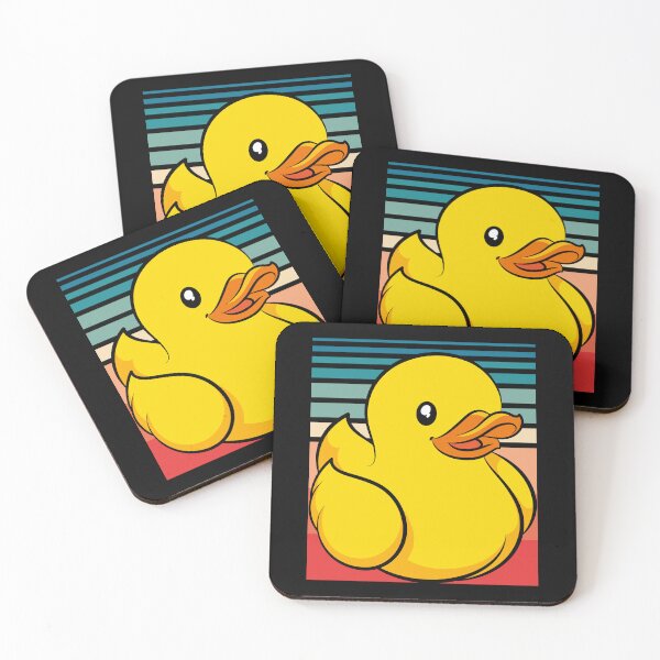 Item preview, Retro Bath Duck Duckling Bath Toy Rubber Duck designed and sold by bestshirtdesign.