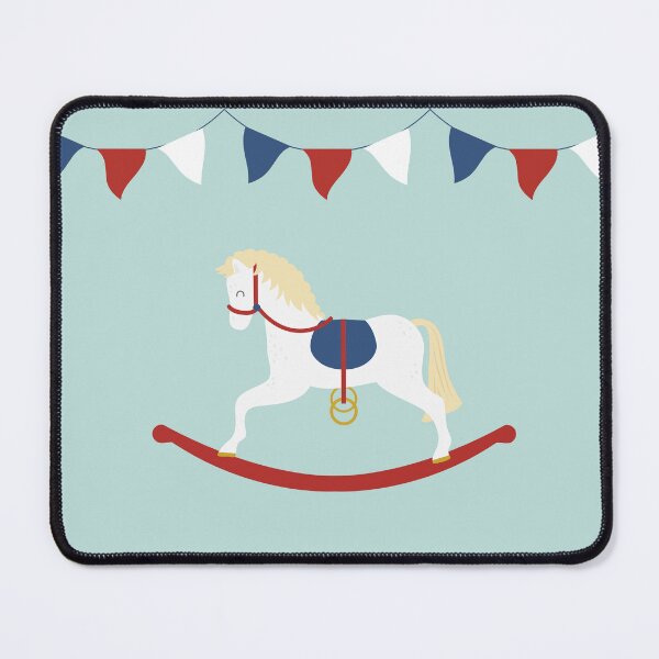 Item preview, Red and Blue Rocking Horse designed and sold by StudioShine.