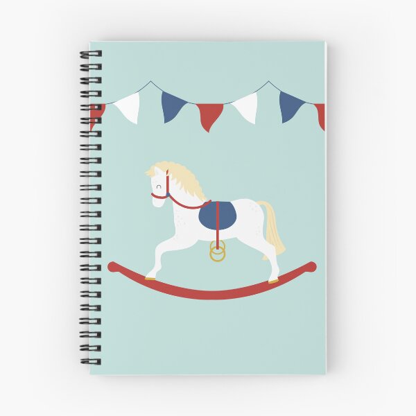 Item preview, Red and Blue Rocking Horse designed and sold by StudioShine.